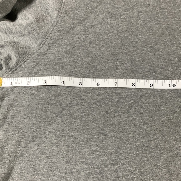 Men’s Eddie Bauer gray, long sleeve shirt. Size XL. Chest approx 25 1/2 inches - Picture 5 of 6